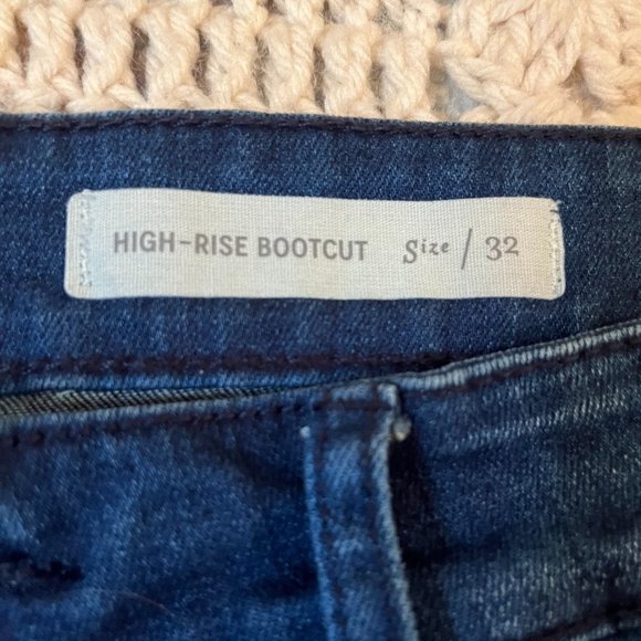 Pilcro and the Letter Press for Anthropologie High-Rise Bootcut Jeans Size 32 - Picture 5 of 12